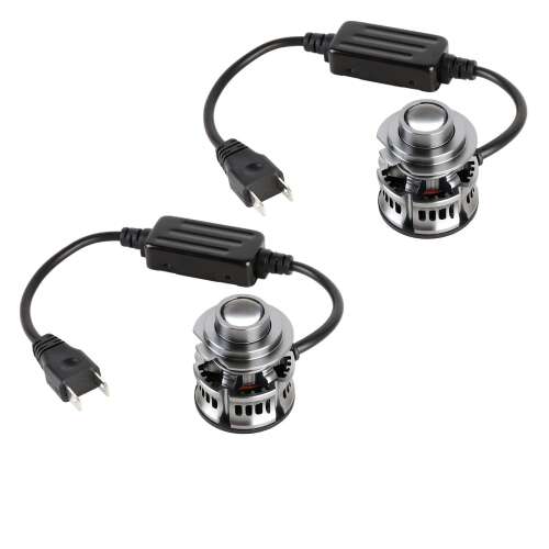 Set of 2 V6 laser H7 9006 LED car bulbs, 100W, white, 6000K, 5200LM, 12V 103918204