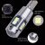 Close-up of T10 W5W LED car bulb with Canbus, 6000K, white light, high brightness 3030 chip