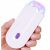Close-up of cordless epilator in hand, Sensa-Light technology