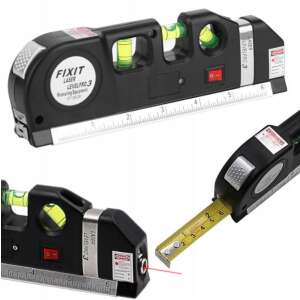 Koláž funkcií FIXIT Laser LevelPro 3 - Laserové hladinomery