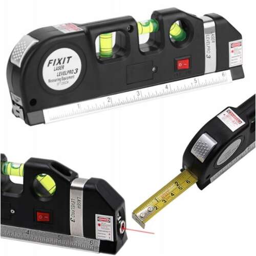 Koláž funkcií FIXIT Laser LevelPro 3