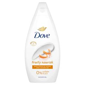 Dove Fruity Nourish żel pod prysznic, 450ml, delikatnie oczyszcza, zapewniając natychmiastową miękkość i gładkość skóry, 0% siarczanów SLES - Dove
