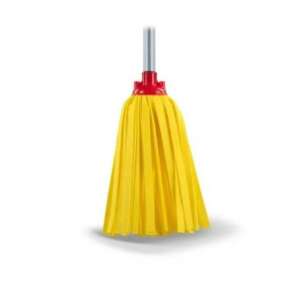 Sárga szintetikus felmosófej, 50x21 cm, padlótisztításhoz - Takarító Eszközök