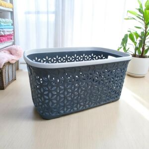 RUHÁSKOSÁR 38L 36X55X27CM SZÜRKE E-572