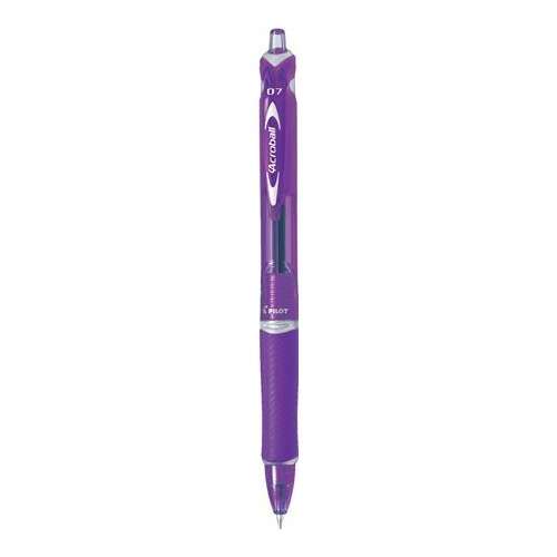 PILOT Acroball 0.25mm purple retractable ballpoint pen
