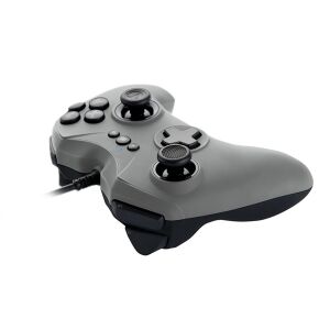 Nacon GC-100XF szürke vezetékes PC kontroller ferde nézet - Nacon