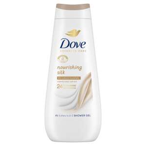Dove Advanced Care Nourishing Silk Shower Gel, 400ml bottle, sulfate and SLES free, 24 hour moisturizing