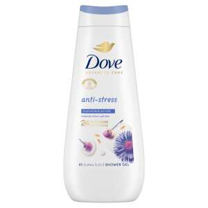 Dove Advanced Care Anti-Stress Shower Gel, 400ml, with chamomile and oat milk, for instantly lotion-soft skin, 24 hour moisture