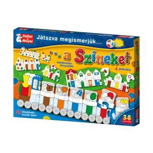 Keller & Mayer Játszva megismerjük... a Színeket színfelismerő kirakójáték 3-6 éves gyerekeknek - Keller&Mayer