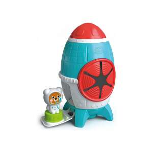 Clemmy Puha Építőkockák Űrrakéta Építőjáték Űrhajóssal, Clementoni - Clementoni