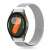 Pasek Milanese do Samsung Galaxy Watch 4, srebrny ze stali nierdzewnej, 20 mm, Tech-Protect