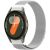 TECH-PROTECT Milaneze Pánt Samsung Galaxy Watch 4-hez - 20 mm - Ezüst 134182359