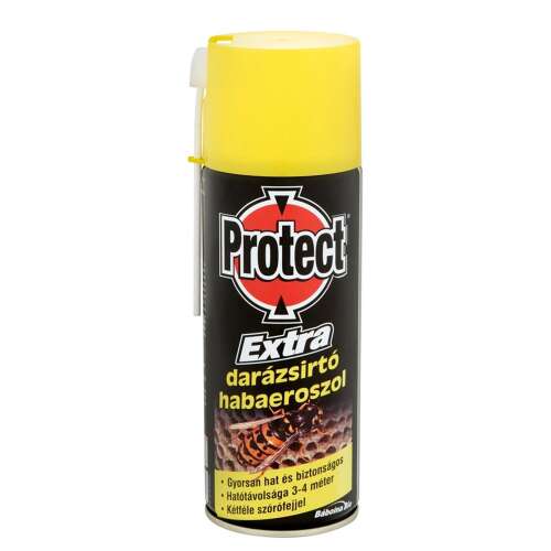Protect Extra darázsirtó habaeroszol, 400ml. Hatékony darázsfészek irtó. 