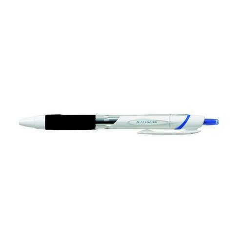 UNI "SXN-155 Jetstream" 0,5 mm nyomógombos fehér tolltest kék golyóstoll 58247115