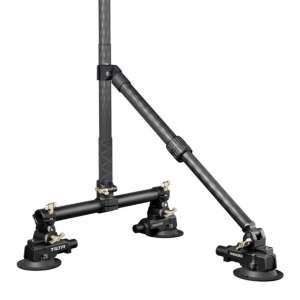 Insta360 Háromszoros Tapadókorongos Autós Tartó Akciókamerákhoz, Harmadik Személy Perspektíva, Láthatatlan Szelfibot, Autós Tartó, Akciókamera Kiegészítő - Akciókamera kiegészítő