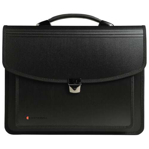 Exacompta Exatravel A4 többfunkciós irattartó aktatáska, fekete