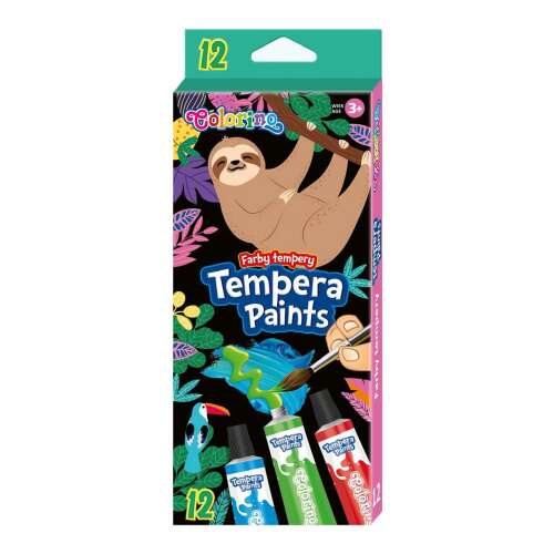 Colorino Tempera Festékkészlet - 12 x 12 ml