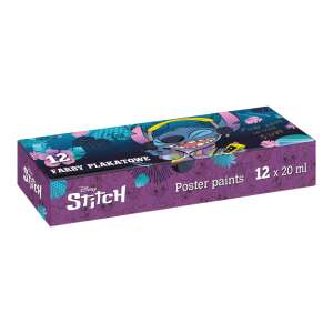 Disney Stitch 12 db 20 ml-es poszterfesték - Tempera