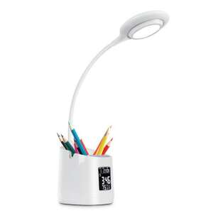 K711O LAMPKA BIURKOWA ORGANIZER  ZEGAR    TEMPERATURA 103931189 - Lampa stołowa