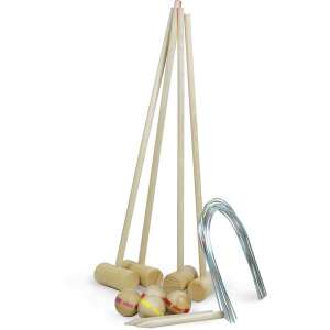 Joc Crochet din lemn lacuit - 4 jucatori 103931598 - Jocuri de îndemânare în aer liber