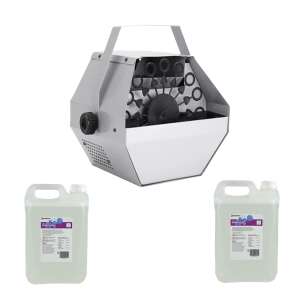 Ballonmaschine und Liquid-Party-Set, DEPOX®, silber, 10 l 103933010 - Musikinstrumente