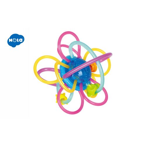 Hola Toys Babacsörgő - Színes Spirál, Fogzássegítő 140704184