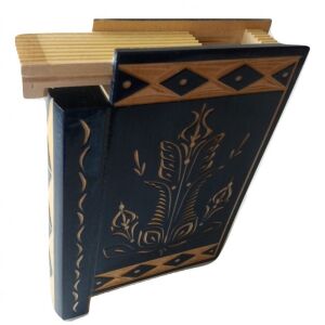 Hand-Carved Wooden Book Box with Secret Compartment for Trinkets 126822441 - Puzzle