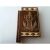 Hand-Carved Wooden Book Box with Secret Compartment for Trinkets 126858344