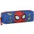Spiderman What's Up pencil case, blue with Spiderman mask