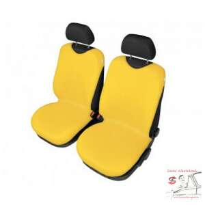 Sárga autós üléshuzatok, első ülésekre, univerzális méret, SHIRT COTTON márka - Autó üléshuzat