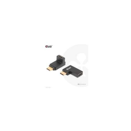 Club3D - USB-C Gen2 Szögletes Adapter - 2 db - 4K120Hz