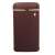 Berlinger Haus BH/9524 58L Sensor Bin, burgundy with gold trim, front view
