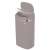 Berlinger Haus BH/9523 58L sensor bin, grey with gold trim, trash can, open lid