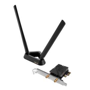 ASUS PCE-BE92BT Wi-Fi 7 PCI-E mrežni adapter s antenom - ASUS Wi-Fi Router, Adapter
