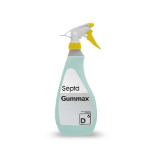 Septa Gummax D6 0.75L, car tire and rubber parts care product, liquid, spray bottle - Septa