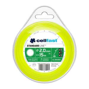 Cellfast Standard Line 2.0mm Round Trimmer Line, 15m, All Brands - Cellfast Trimmer Line