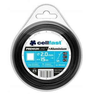 Cellfast Prémium Alumíniummal Erősített Damil, Négyzet 2.0mm x 15m - Cellfast