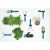 Cellfast ENERGO Gardening Tool Set (narrow spade, wide spade, fork, cultivator, rake, hoe, pickaxe, gloves) 103945071