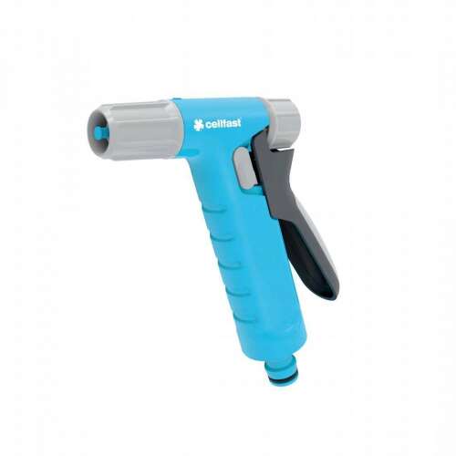 Cellfast HYDRON IDEAL™ Handheld Watering Gun, blue, garden watering, adjustable spray