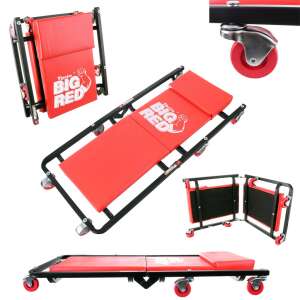 Fahrgestell auf Rädern mit Kopfstütze für Pkw-Montage Big Red TR6454A (klappbar) 103945664 - Montagestühle