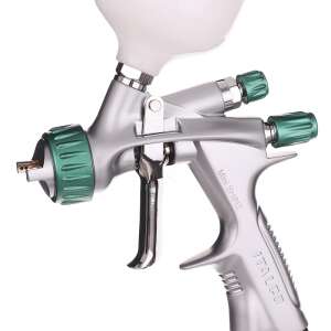 Italco Shine 1 HVLP 1.4mm professional paint sprayer angled view - Paint Sprayer and System