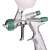 Italco Shine 1 LVMP 1.2 mm professional paint spray gun side view