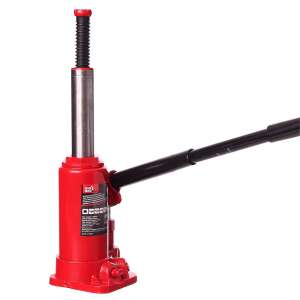 Big Red 3-tonový hydraulický zdvihák fľaše, t90304D, pohľad zo šikma - Zdviháky