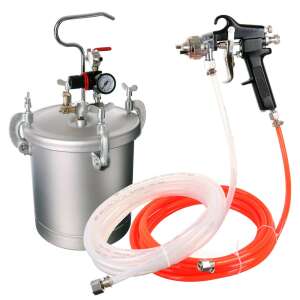 PT-8H-2U(SR) 10 liter paint sprayer with pressure regulator, 1.8 mm nozzle, and hose - Paint Sprayer and System