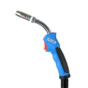Torță de sudură MB25 cu mâner albastru și declanșator roșu - Accesorii aparate de sudura