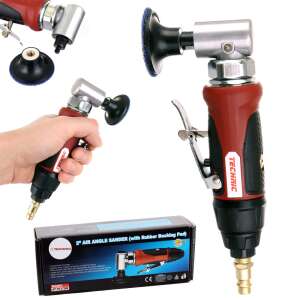 Technic AT-7037DN șlefuitor cu unghi pneumatic de 2 inci cu tampon de cauciuc, șlefuitor pneumatic, șlefuitor unghiular, instrument de șlefuit, instrument de lustruit - Technic