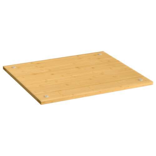 vidaXL bambusz tűzhely fedő, 50 x 56 cm, konyhai munkalap kiegészítő, vágódeszka, tálaló tálca - Főzőlap kiegészítő