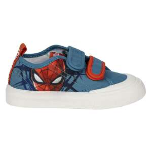 Marvel Spider-Man blaue Canvas-Sneaker für Kinder mit Klettverschluss - Schuhe für Kinder