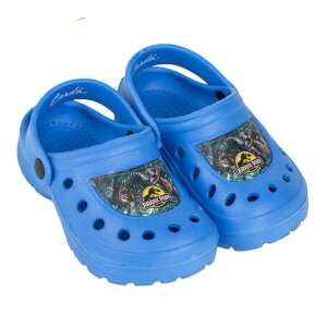 Cerda Jurassic Park blaue Dinosaurier Kinder Clogs, Größe 26-27 - Cerdá