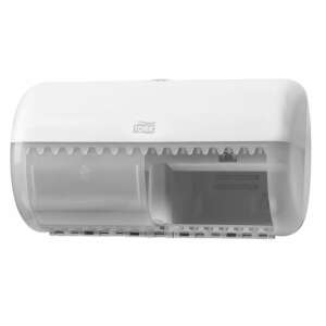 Tork Elevation T4 Toalettpapír adagoló, Fehér, kis tekercsekhez - Tork